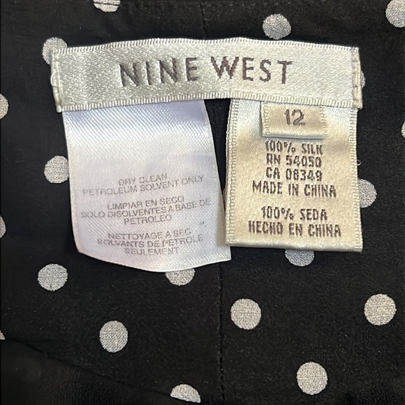 Silk polka dots skirt - Picture 8 of 10